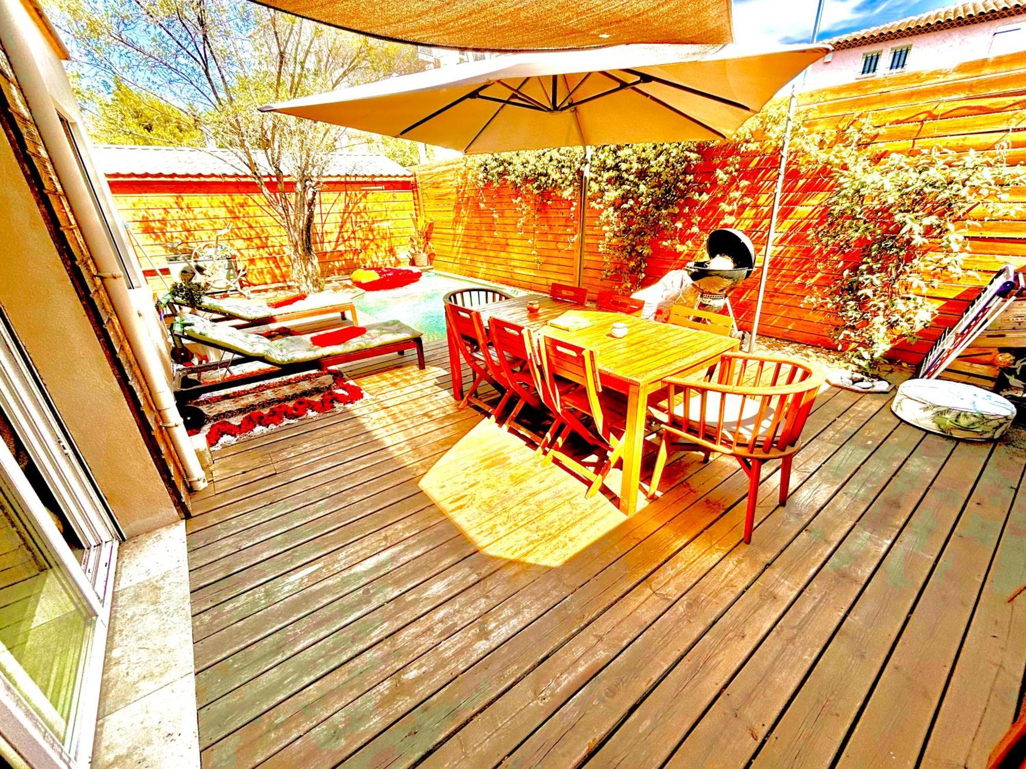 Maison Avec Piscine Et Jacuzzi Proche Des Plages Toulon Buitenkant foto